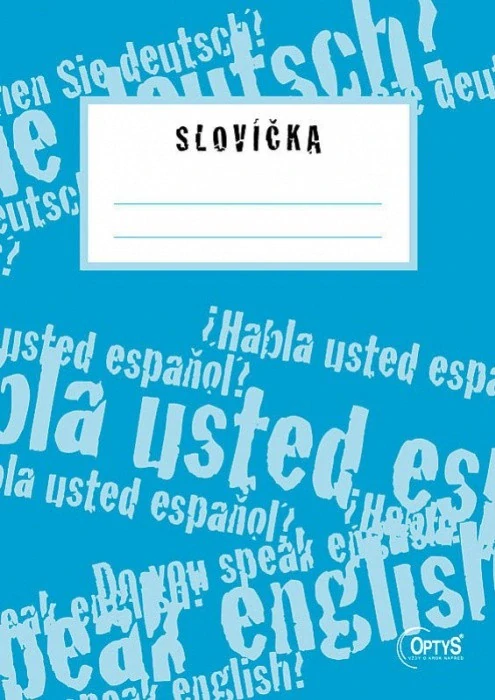 SEŠIT NA SLOVÍČKA A5