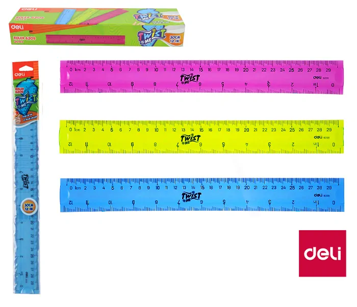 OHEBNÉ PRAVÍTKO 30CM DELI