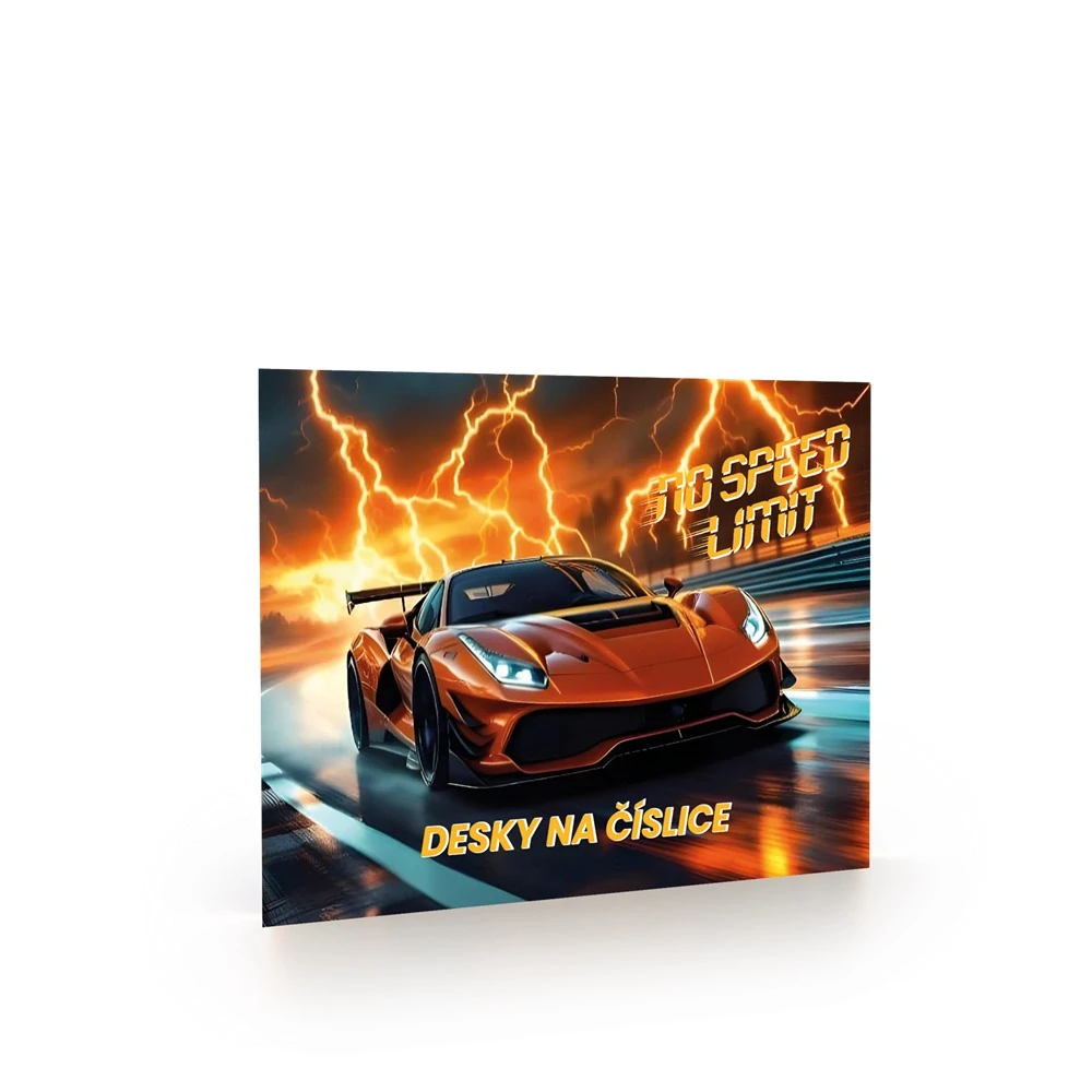 Desky na číslice auto