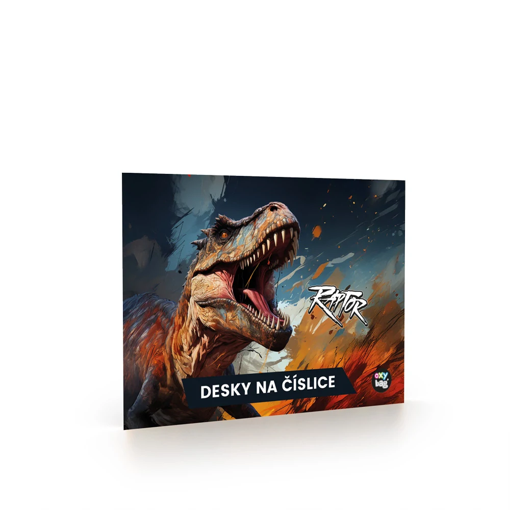 Desky na číslice dino