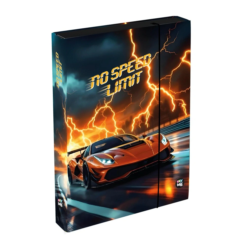 Box na sešity A4 Jumbo auto