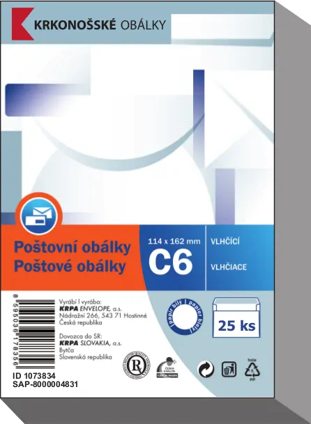 OBÁLKA C6 50KS