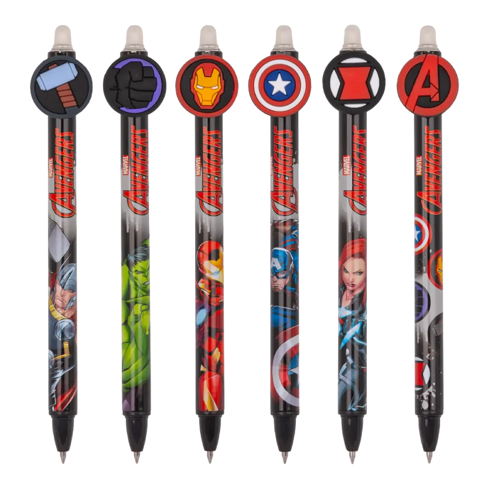 COLORINO GUMOVACÍ PERO AVENGERS RŮZNÉ DRUHY