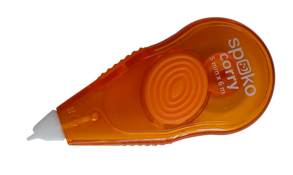 KOREKČNÍ PÁSKA SPOKO CORRY 6M ORANŽOVÁ