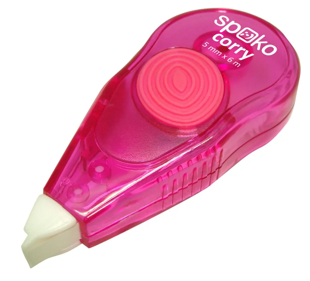 KOREKČNÍ PÁSKA SPOKO CORRY 6M RŮŽOVÁ