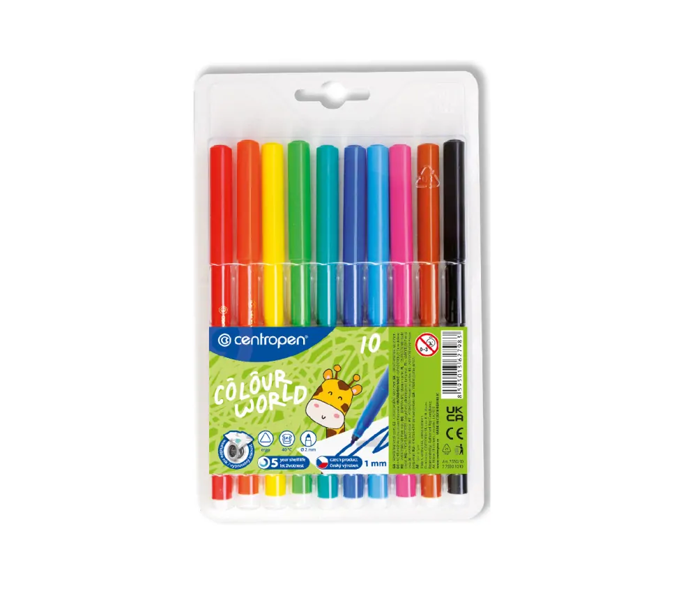 FIXY CENTROPEN TROJHRANNÉ 10KS
