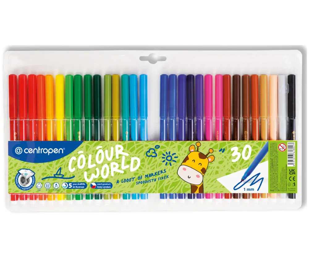 FIXY CENTROPEN TROJHRANNÉ 30KS
