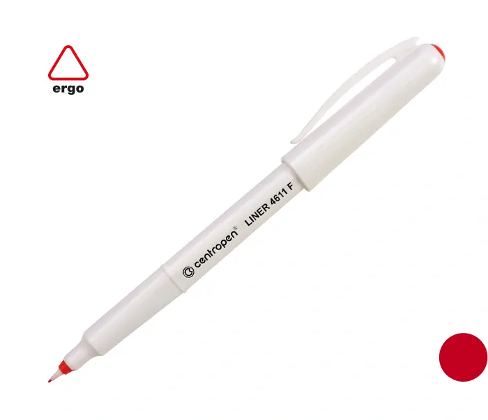 CENTROPEN ŠÍŘE STOPY 0.3MM ČERVENÁ