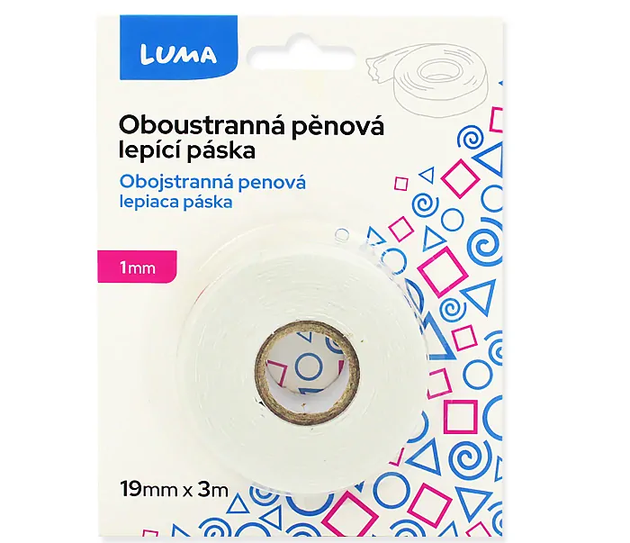 OBOUSTRANNÁ MONTÁŽNÍ PĚNOVÁ LEPÍCÍ PÁSKA