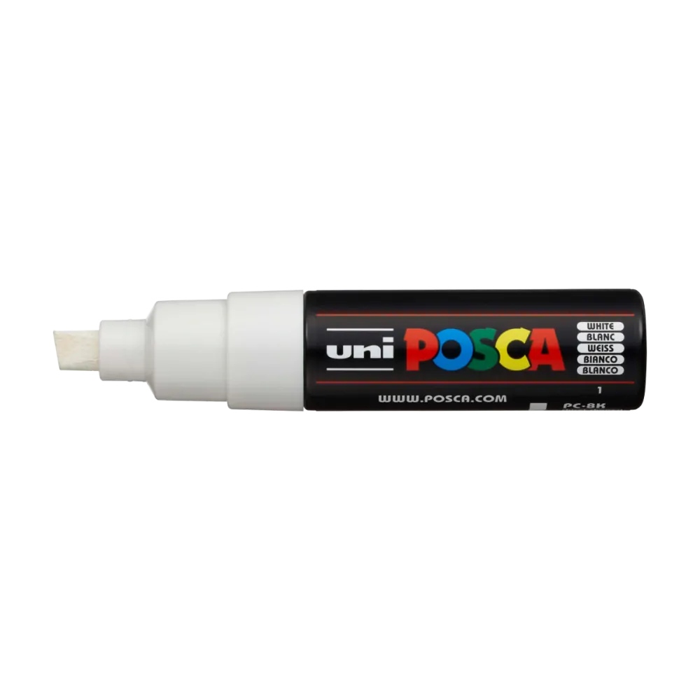 POSCA POPISOVAČ PC-8K 8.0MM BÍLÁ
