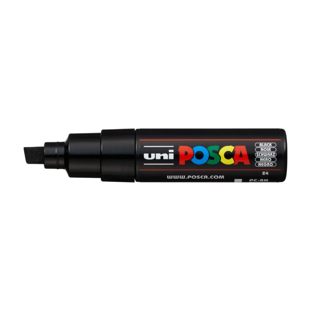 POSCA POPISOVAČ PC-8K 8.0MM ČERNÁ