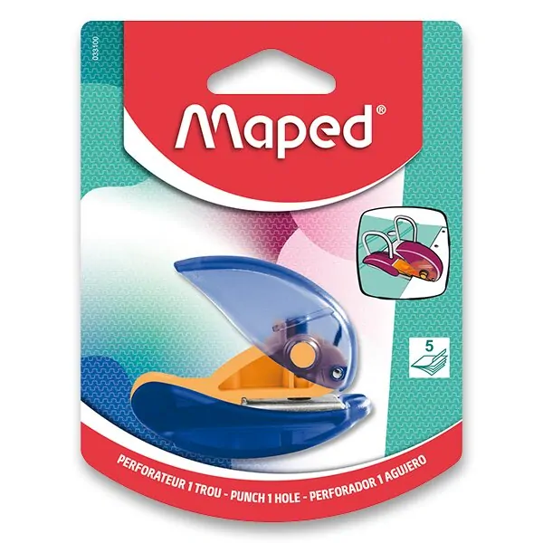 DĚROVAČKA MAPED PUNCHITO JEDEN OTVOR 5LISTŮ