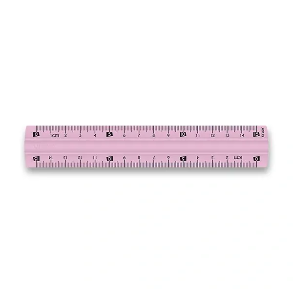 PRAVÍTKO MAPED STUDY UNBREAKABLE 15CM RŮŽOVÁ
