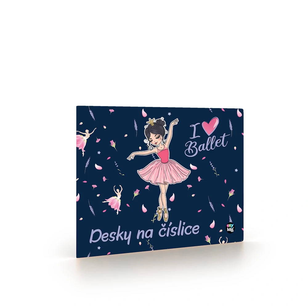 DESKY NA ČÍSLICE BALETKA