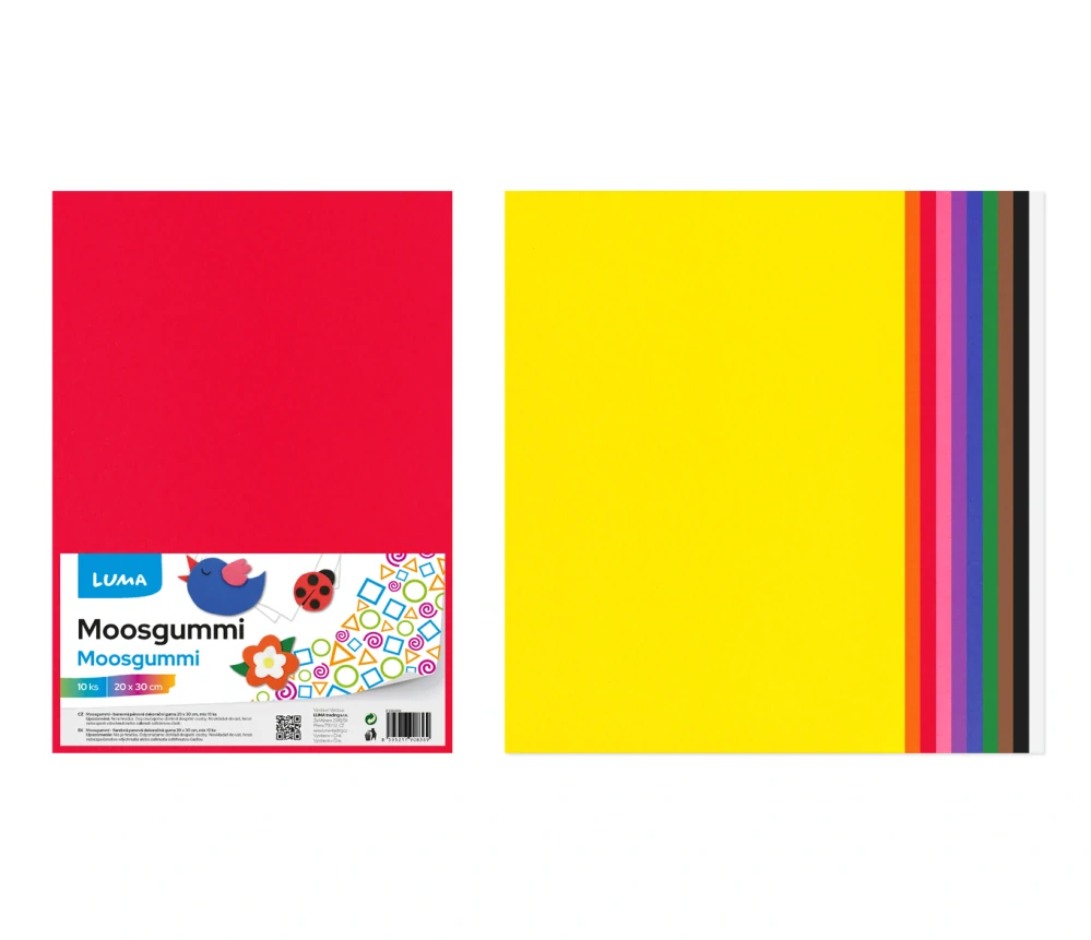 MOOSGUMMI A4 MIX ,10KS