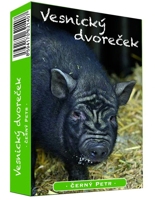 ČERNÝ PETR VESNICKÝ DVOREČEK