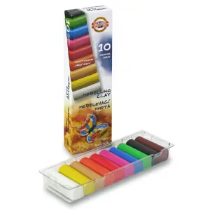 PLASTELÍNA KOH-I-NOOR 10 BAREV 200G