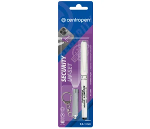Popisovač CENTROPEN Security UV - set klíčový