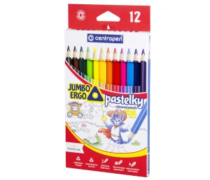 Pastelky CENTROPEN  Jumbo Ergo 12 barev
