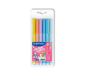 Fix CENTROPEN  6 barev trojhranné PASTEL