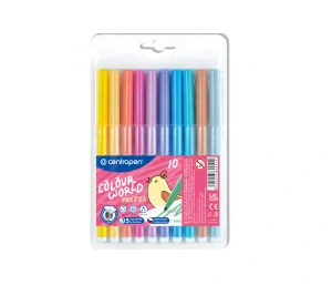 Fix CENTROPEN 10 barev trojhranné PASTEL