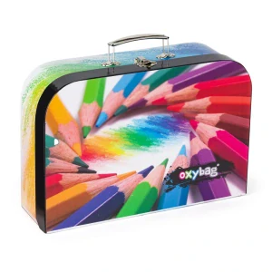Kufřík lamino 34 cm pastelky