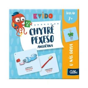 Chytré pexeso - U nás doma-angličtina