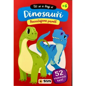 Uč se hraj si - Dinosauři - 52 výukových karet