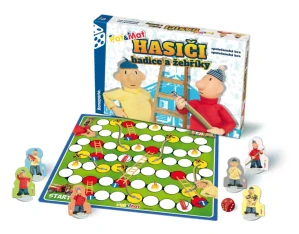 Hasiči hadice a žebříky Pat a Mat