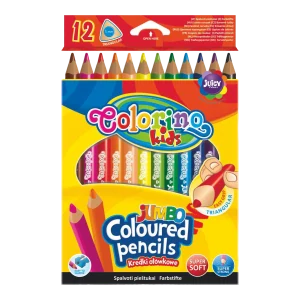 Colorino pastelky trojhranné JUMBO, 12 barev