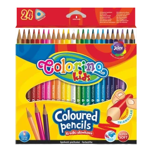 Colorino pastelky trojhranné, 24 barev