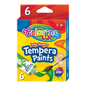 Colorino temperové barvy, tuba, 12 ml, 6 barev