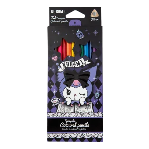 Colorino pastelky trojhranné, Kuromi, 12 barev