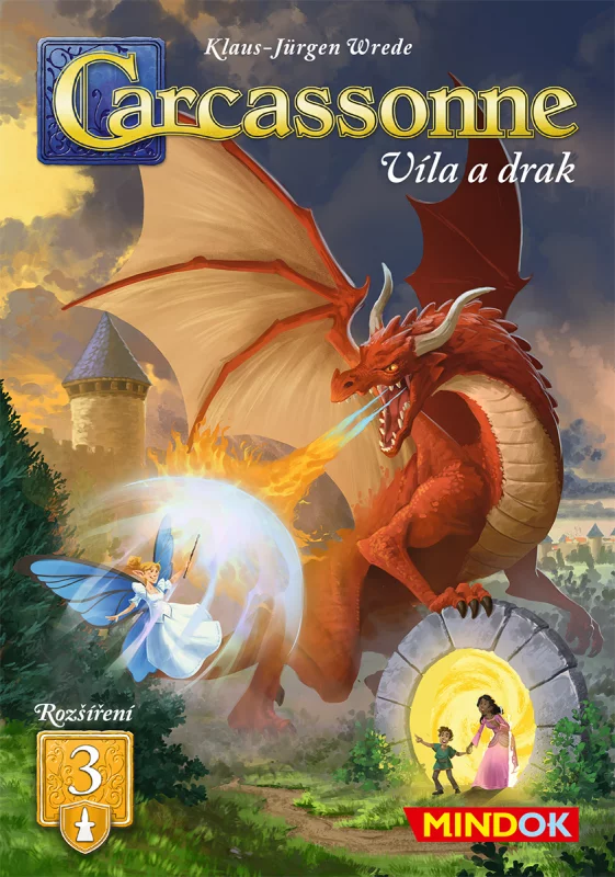 CARCASSONNE VÍLA A DRAK