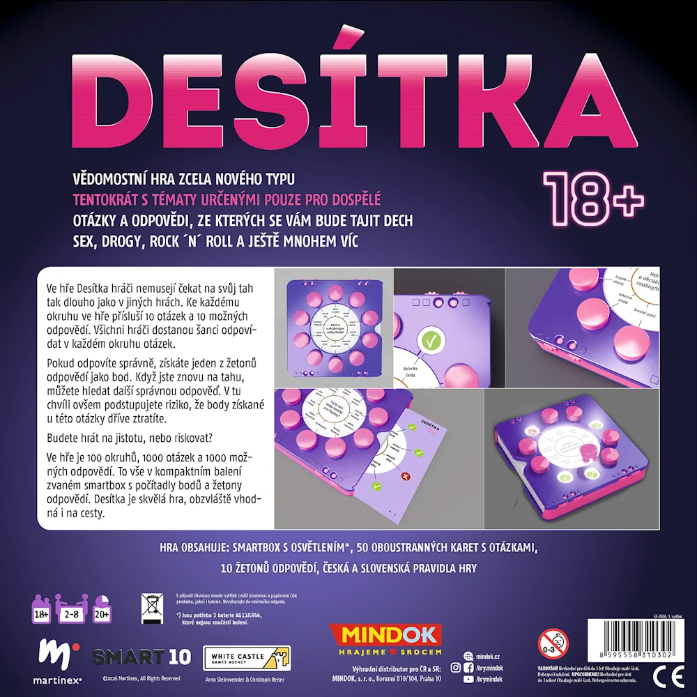 DESÍTKA 18+