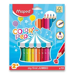 PASTELKY MAPED JUMBO 18KS