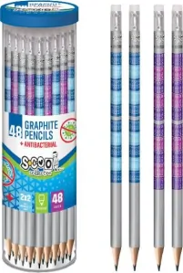 GRAFITOVÁ TUŽKA S NÁSOBILKOU HB VE DVOU BARVÁCH