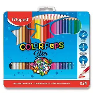 PASTELKY MAPED METAL BOX 24KS