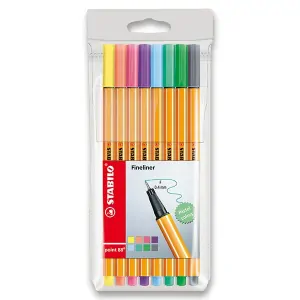 LINER STABILO POINT88 8KS PASTEL