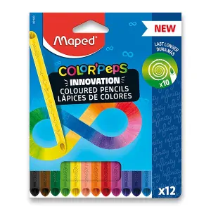 BEZDŘEVÉ PASTELKY MAPED 12KS