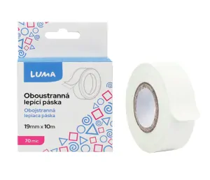 OBOUSTRANNÁ LEPÍCÍ PÁSKA 19MM X 10M