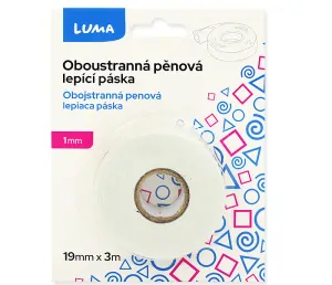 OBOUSTRANNÁ MONTÁŽNÍ PĚNOVÁ LEPÍCÍ PÁSKA 