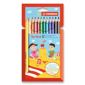 PASTELKY STABILO TRIO THICK 12KS