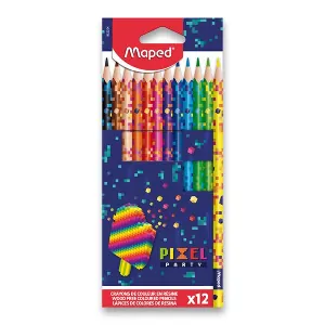 PASTELKY MAPED PIXEL PARTY 12KS