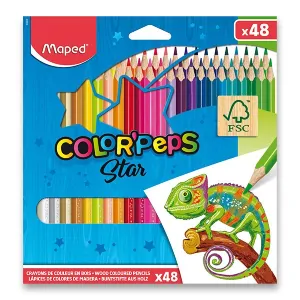PASTELKY MAPED 48KS