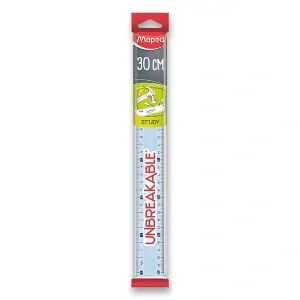 PRAVÍTKO MAPED STUDY UNBREAKABLE 30CM VÝBĚR BAREV