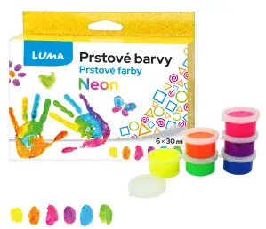PRSTOVÉ BARVY NEON 6X30ML