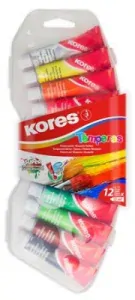 TEMPEROVÉ BARVY KORES 12KS