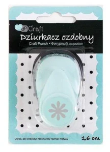 Dekorační děrovačka 1,6cm SEDMIKRÁSKA