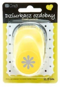 Dekorační děrovačka 2.5cm KOPRETINA